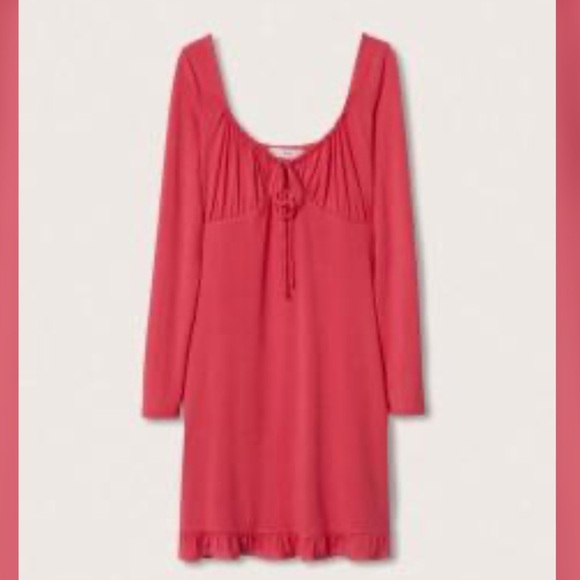 Mango Ruffle Trim Dress - Picture 6 of 13